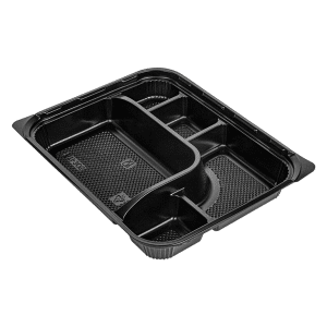 Coffret repas avec couvercle 5 compartiments